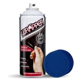 Wrapper, pellicola spray rimovibile, 400 ml - Blu metallizzato