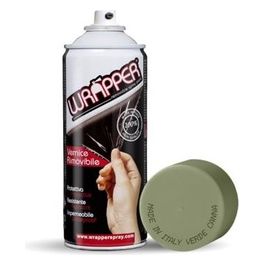 Wrapper, pellicola spray rimovibile, 400 ml - Verde canna