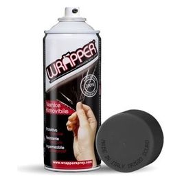 Wrapper, pellicola spray rimovibile, 400 ml - Grigio scuro