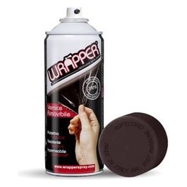 Wrapper, pellicola spray rimovibile, 400 ml - Marrone cioccolata - Ral 8017
