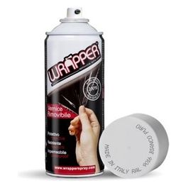 Wrapper, pellicola spray rimovibile, 400 ml - Bianco puro - Ral 9016
