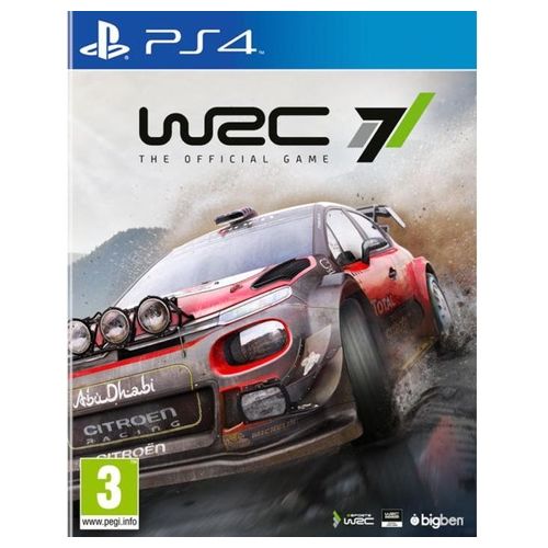 WRC 7 World Rally Championship PS4 PlayStation 4