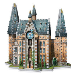Wrebbit 3D, Harry Potter, Puzzle 3D Torre dell'Orologio Hogwarts, 420 Pezzi