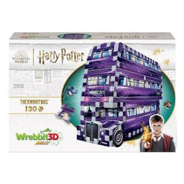 Wrebbit, Harry Potter Mini Knight Bus, Puzzle 3D da 130 Pezzi