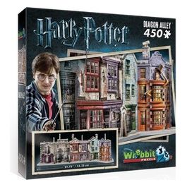 W3D-1010 - Harry Potter - Diagon Alley (Puzzle 3D 450 Pz)
