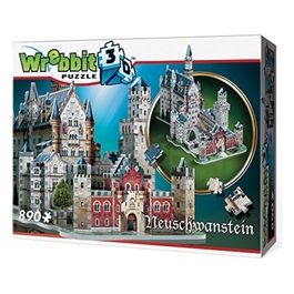 W3D-2005 - Classics Collection -  Neuschwanstein Castle (Puzzle 3D 890 Pz)