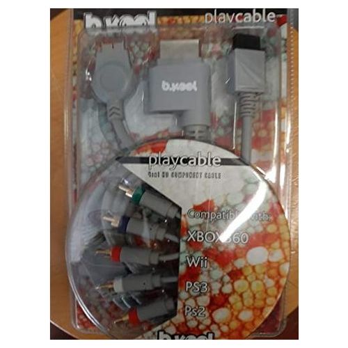 X360 Wii Ps3 Ps2 Playcable 4in1 Bkool