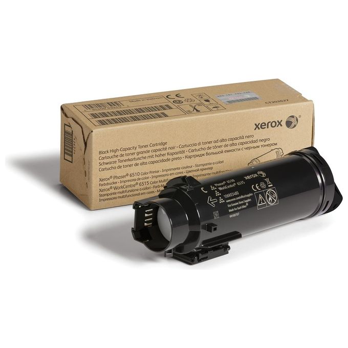 Xerox 106R03480 Cartuccia Toner Alta Capacita' XL per Phaser 6510 WorkCentre 6515 5500 pagine colore Nero