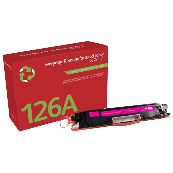 Xerox 106R02260 Toner rigenerato Everyday Magenta compatibile con HP 126A CE313A Resa 1000 pagine Tipo standard colore Magenta