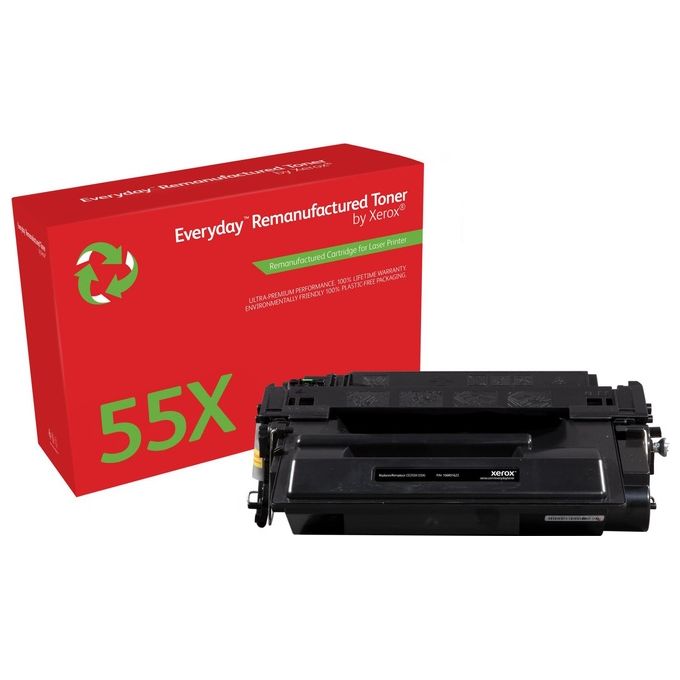 Xerox 106R01622 Cartuccia Toner Nero Compatibile per HP LaserJet P3015 e Enterprise M525 fino a 12500 pagine colore Nero