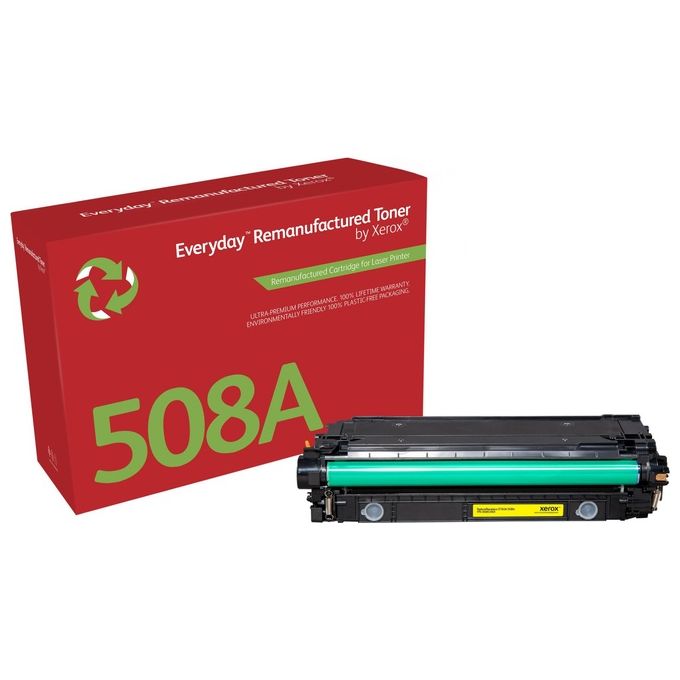 Xerox XR87324 Toner Compatibile HP CF362A Resa 5000 Pagine Tecnologia Rigenerata colore Giallo
