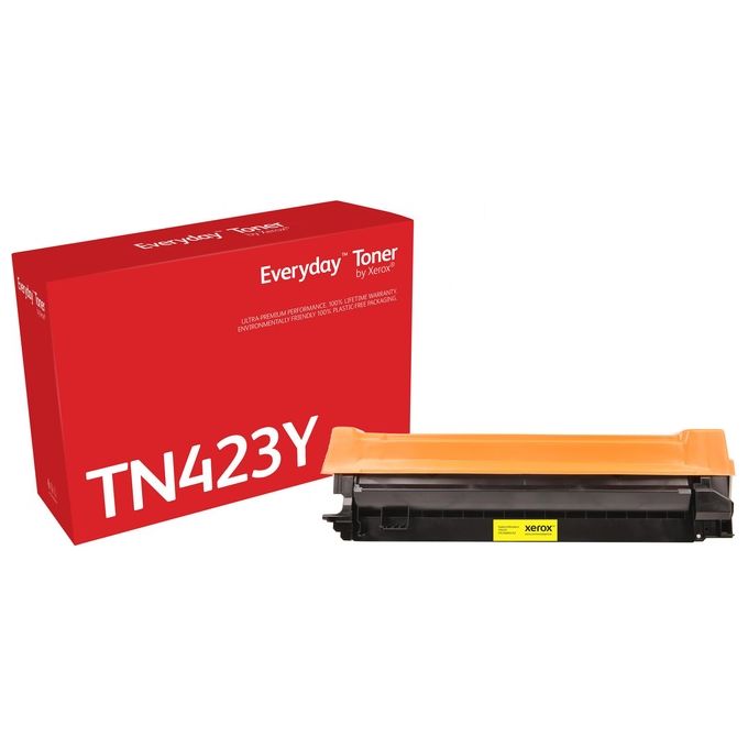 Image of Xerox Everyday Brother TN-421Y Cartuccia Toner Compatibile ad Alta Resa Giallo