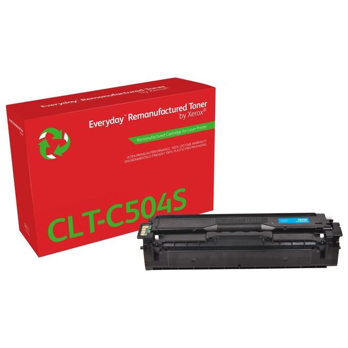 Xerox CLT-C504S Everyday Toner Compatibile per Samsung CLT-C504S Resa 1800 pagine Tecnologia Laser colore Ciano