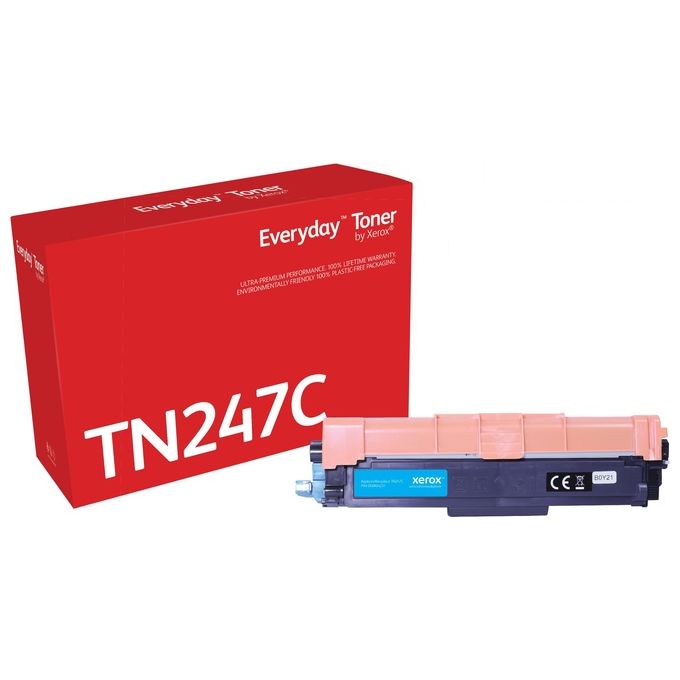 Image of Xerox Everyday Toner Ciano ad Resa Elevata Equivalente a Brother TN-247C 2300 Pagine