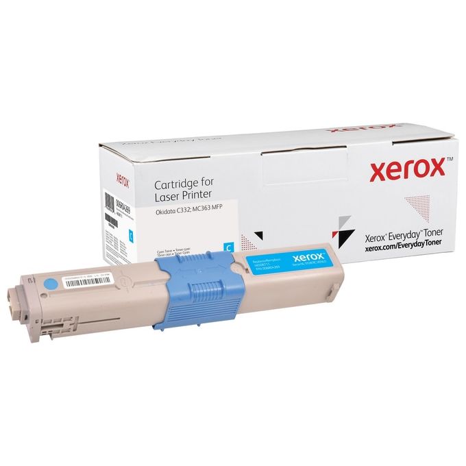 Xerox Everyday Toner Ciano Compatibile con Oki 46508711 Resa Elevata