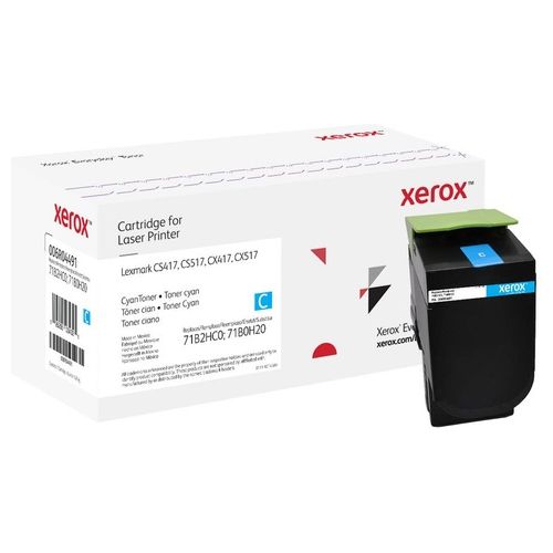 Xerox Everyday Toner Ciano compatibile con Lexmark 71B2HC0/71B0H20 Resa Elevata