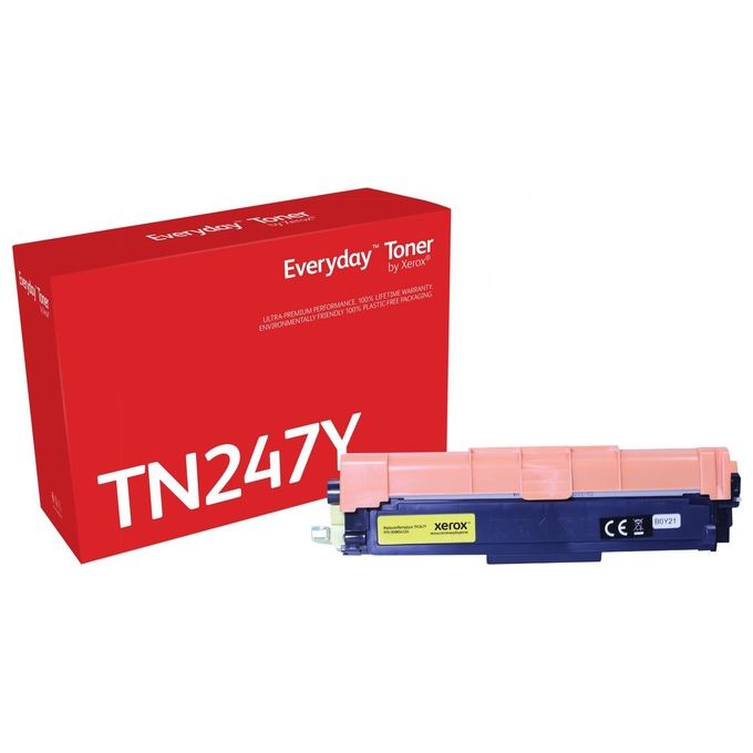 Image of Xerox Everyday Toner Giallo ad Resa Elevata Equivalente a Brother TN-247Y 2300 Pagine