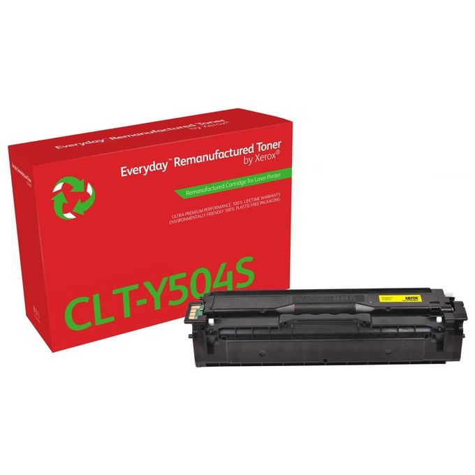 Xerox 006R04311 Everyday Toner Compatibile Samsung CLT-Y504S Resa Standard 1800 Pagine colore Giallo