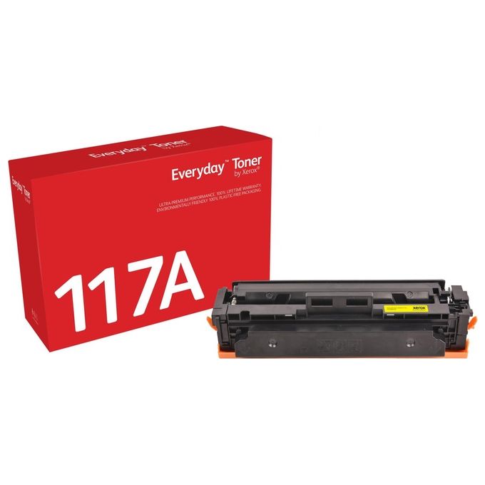 Image of Xerox Everyday Toner Giallo ad Resa Standard HP W2072a 700 Pagine