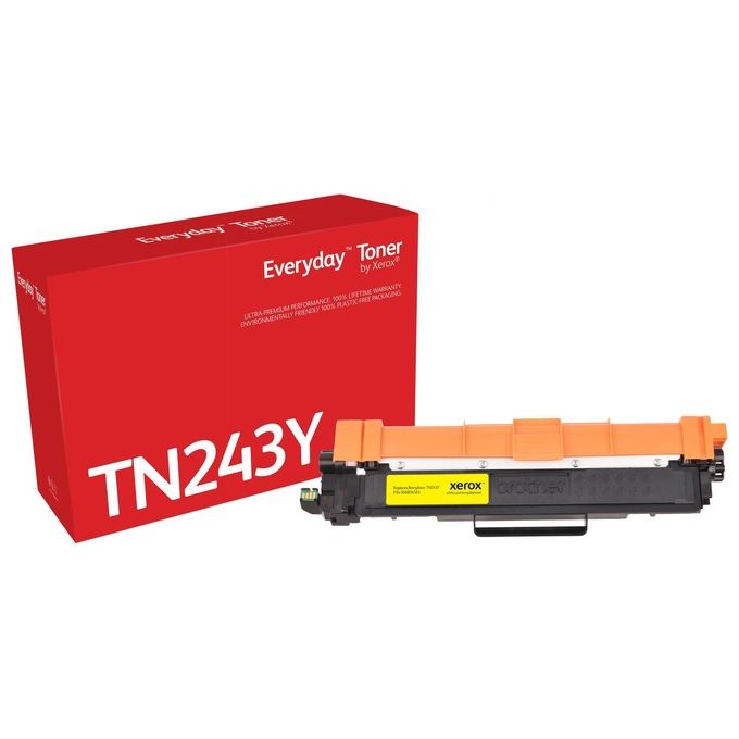 Image of Xerox Everyday Toner Giallo ad Resa Standard Brother TN-243Y 1000 Pagine