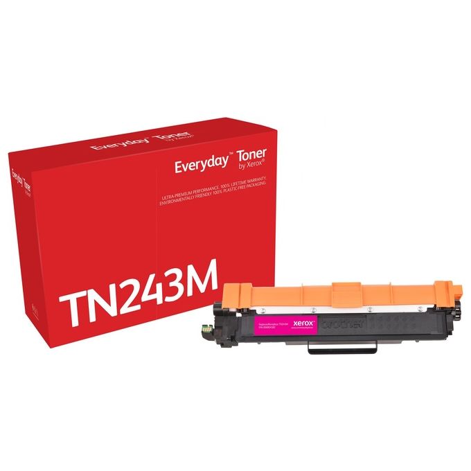Xerox Everyday Toner Magenta ad Resa Standard Brother TN-243M 1000 Pagine