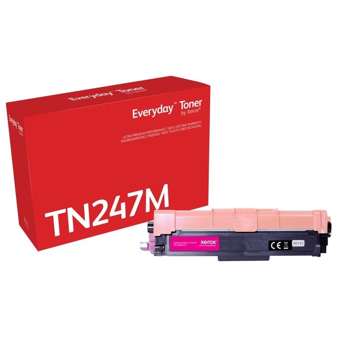 Image of Xerox Everyday Toner Magenta ad Resa Elevata Equivalente a Brother TN-247M 2300 Pagine