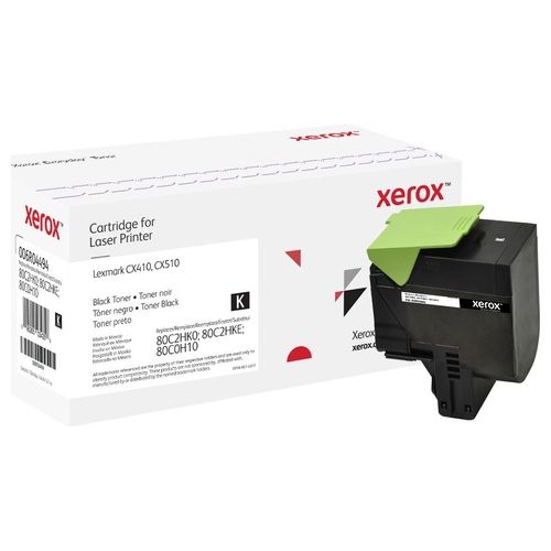 Xerox Everyday Toner Nero Compatibile con Lexmark 80C2HK0/80C2HKE/80C0H10 Resa Elevata