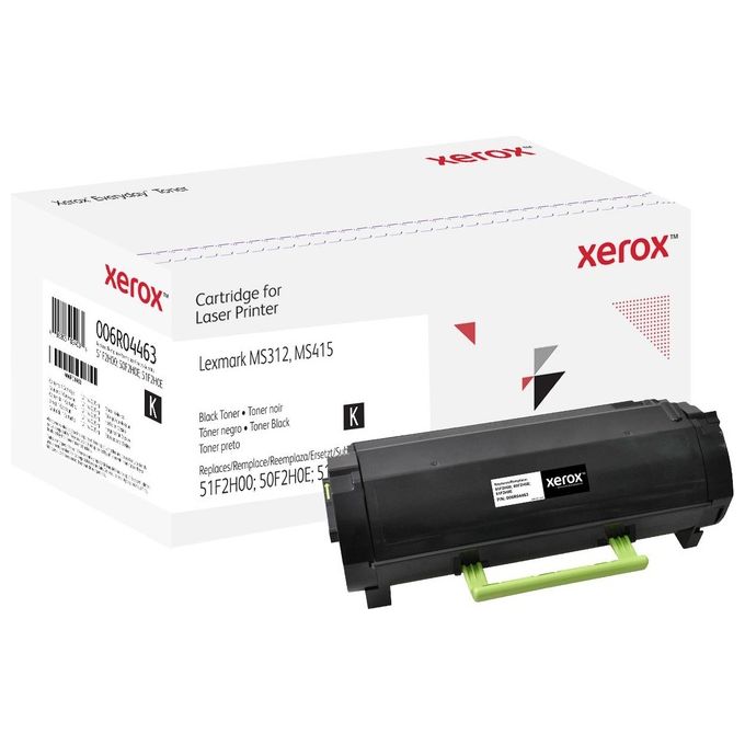 Xerox Everyday Toner Nero Compatibile con Lexmark 51F2H00/50F2H0E/51F2H0E Resa Elevata