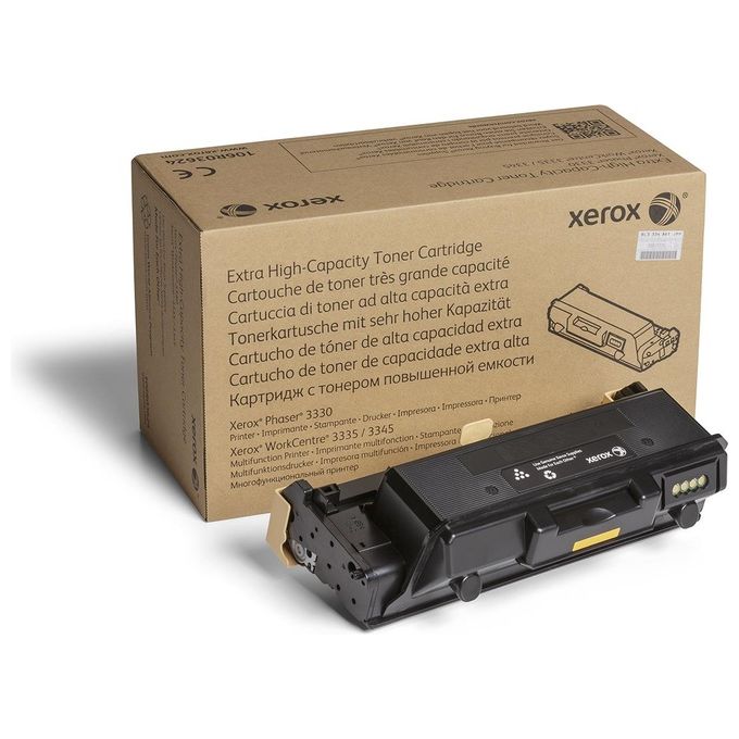 Xerox 106R03624 Phaser 3330 WorkCentre 3335 3345 Cartuccia Toner Extra Alta Capacita' 15000 Pagine colore Nero