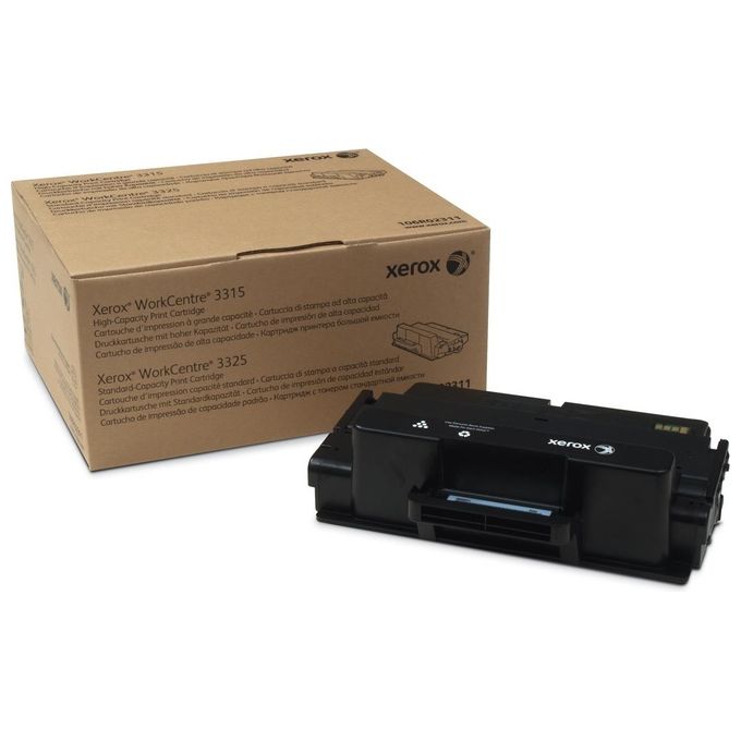 Xerox 106R02311 WorkCentre 3315 3325 Toner Originale Alta Capacita' 5000 Pagine colore Nero