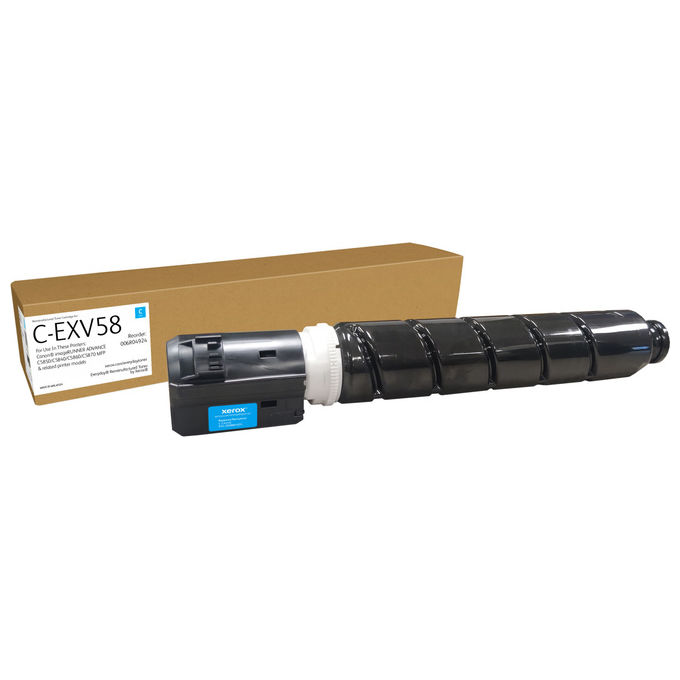 Xerox 006R04924 Toner Ciano Rigenerato Compatibile Canon C-EXV58 Everyday 60000 Pagine