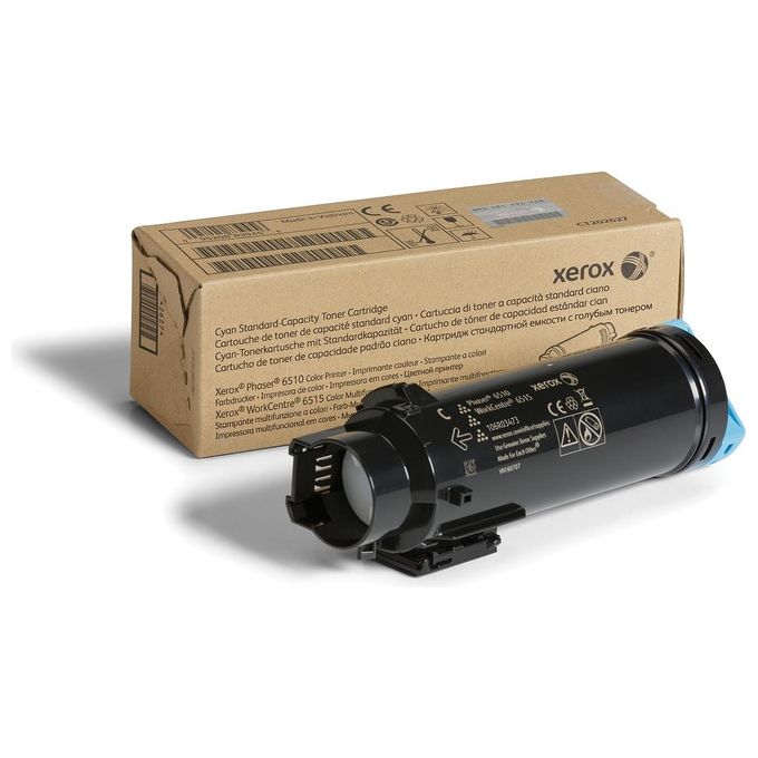 Xerox 106R03473 Phaser 6510 WorkCentre 6515 Toner Originale Capacita' Standard 1000 Pagine colore Ciano