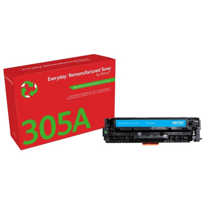Xerox CE411A Everyday Toner compatibile HP 305A 2600 pagine colore Ciano