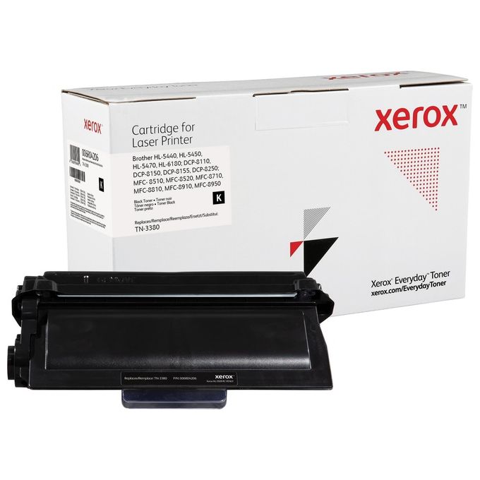 Xerox Toner Everyday Mono per Brother Tn-3380 8000 Pagine