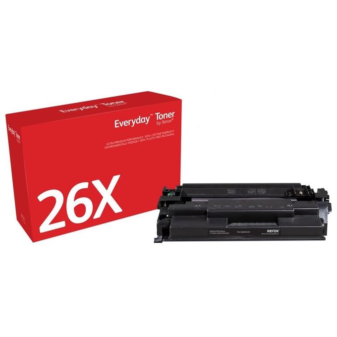 Xerox 006R03638 Toner Everyday Compatibile HP 26A CF226A Resa 3100 Pagine Tecnologia Stampa Laser colore Nero