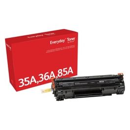 Xerox Toner Everyday Nero per HP Cb435a/Cb436a/Ce285a/Crg-125 2000 Pagine