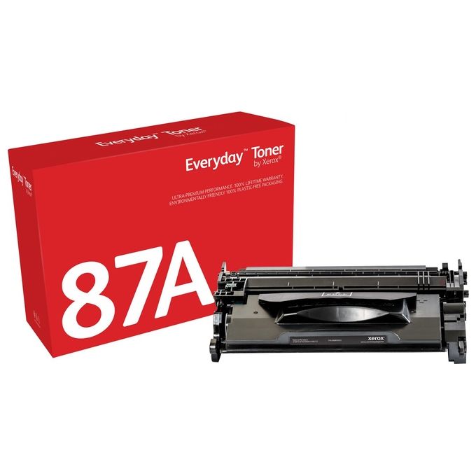 Image of Xerox Toner Everyday Nero per HP Cf287a-Crg-041-Crg-121 9000 Pagine