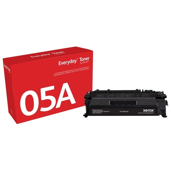 Xerox 006R03838 Everyday Toner Compatibile HP CE505A Laser 2300 pagine colore Nero