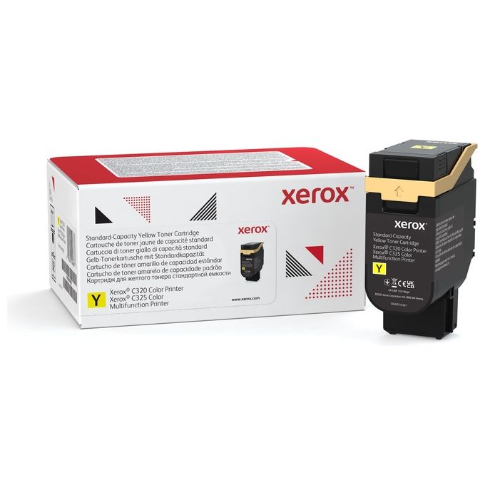 Xerox C325 Cartuccia Toner Giallo Originale Resa 1800 Pagine 006R04822 colore Giallo