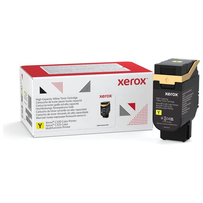 Xerox 006R04830 Cartuccia Toner Alta Capacita' 5500 pagine per Stampanti C320 C325 colore Giallo