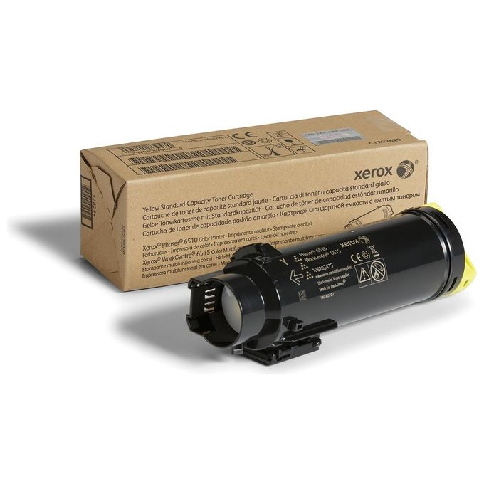 Xerox 106R03475 Toner Originale Phaser 6510 WorkCentre 6515 Capacita' Standard 1000 Pagine colore Giallo