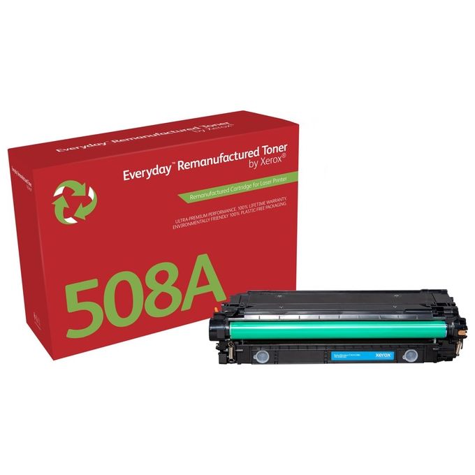 Xerox 006R03467 Toner rigenerato Everyday Compatibile HP 508A CF361A Resa 5000 pagine colore Ciano