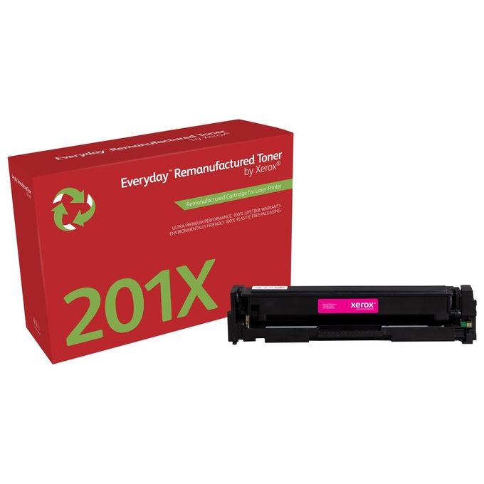 Xerox 006R03462 Toner rigenerato Everyday Magenta compatibile con HP 201X CF403X Alta capacita' 2300 pagine colore Magenta
