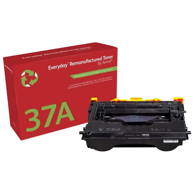 Xerox 006R03608 Toner rigenerato Everyday Compatibile HP 37A CF237A Resa 11000 pagine colore Nero