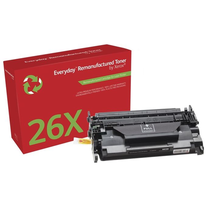 Xerox 006R03464 Toner Rigenerato Compatibile HP CF226X Alta Capacita' 9000 pagine colore Nero