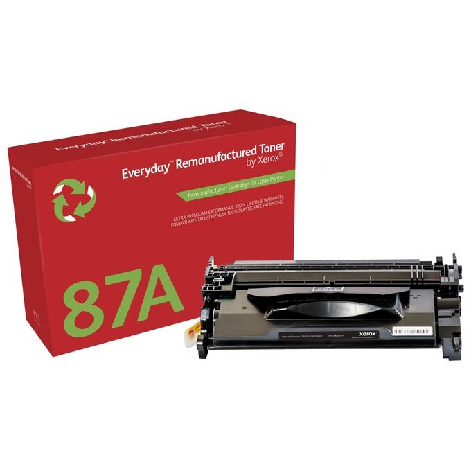 Xerox 006R03514 Toner rigenerato Everyday Mono Compatibile con HP 87A CF287A Resa 9000 pagine colore Nero