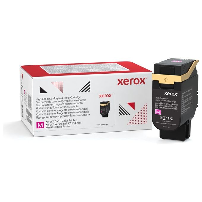 Xerox C410 Cartuccia Toner Magenta Alta Resa 7000 Pagine per VersaLink C415 006R04687 colore Magenta