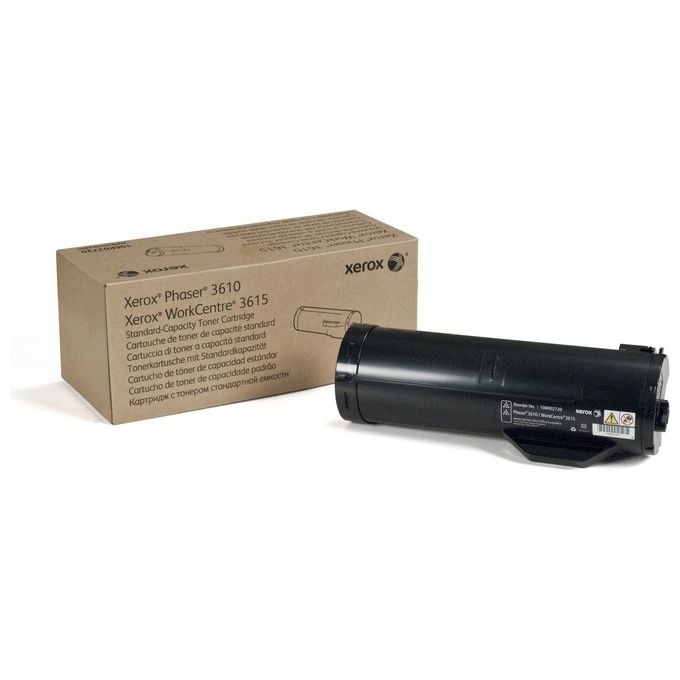 Xerox 106R02731 Phaser 3610 Workcentre 3615 Cartuccia Toner Nero Alta Capacita' 25300 Pagine colore Nero