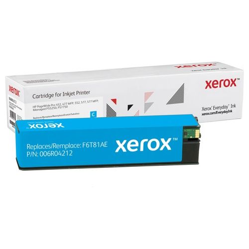 Xerox Toner PageWide Everyday Ciano HP F6T81AE a Xerox 7000 Pagine