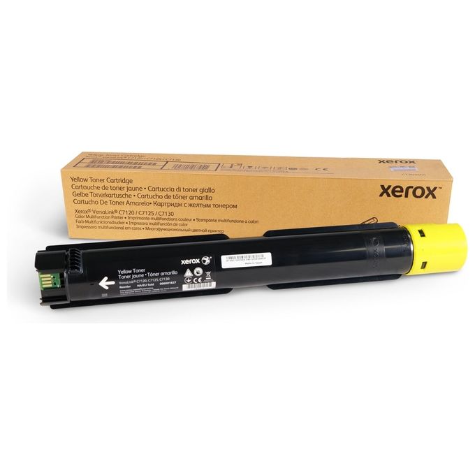 Xerox Versalink C7100 Sold Yellow Toner Cartridge 18000 Pagine